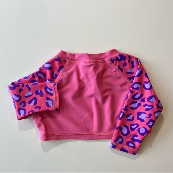 Neontide Crop Swim Top Toddler - Picture 3 of 4
